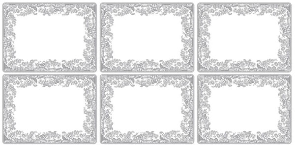 Placemats set of six
